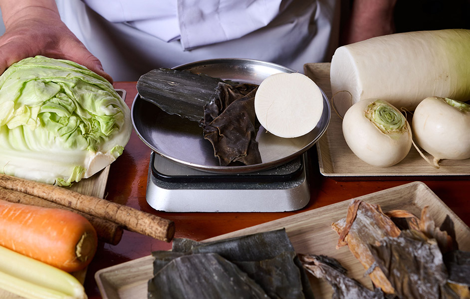 野菜出汁素材イメージ